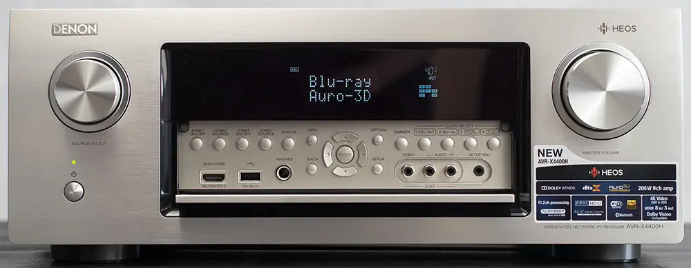 Denon AVR-X4400H Review (9.2 CH 4K UHD Receiver) | HME