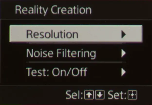 Sony VPL-HW45ES settings