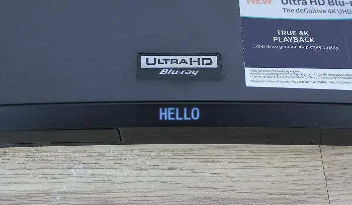 SAMSUNG UBD-M9500