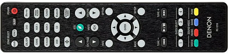 Denon AVR-X3400H remote