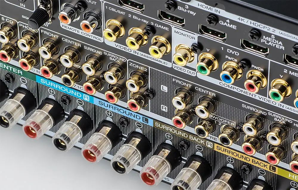 Marantz SR6013 ports