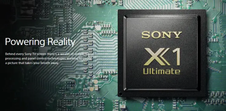 Sony X1 Ultimate processor