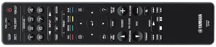 Yamaha RX-A880 remote