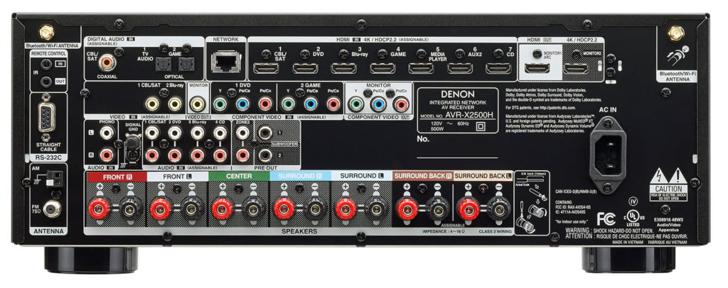 Denon AVR-X2500H Review (7.2 CH 4K AV Receiver) | Home Media Entertainment