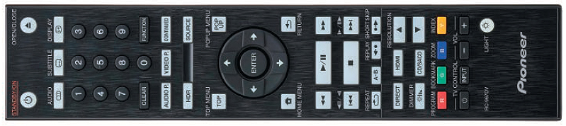 Pioneer UDP-LX500 remote