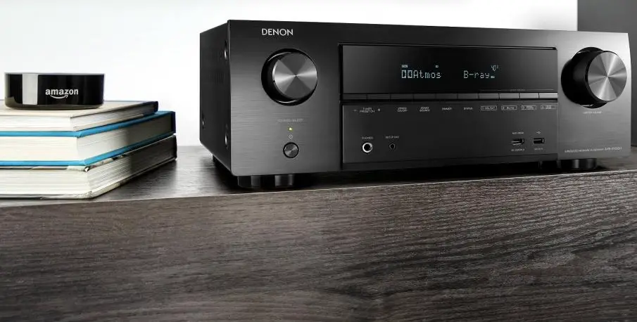 Denon AVR-X1500H 7.2-channel home theater receiver with Wi-Fi®, Bluetooth®,  Apple® AirPlay® 2, and  Alexa compatibility at Crutchfield