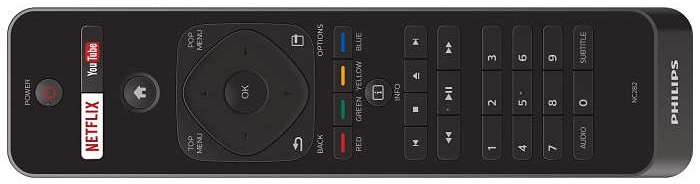 Philips BDP7502 remote