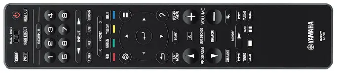 Yamaha RX-A1080 remote