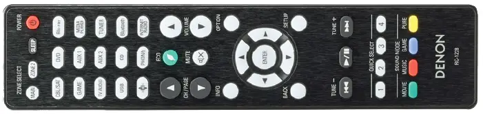 Denon AVR-S940H remote