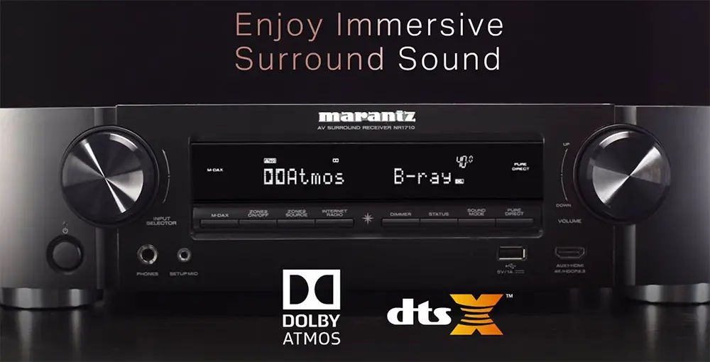 Marantz NR1710 Review (7.2 CH 4K AV Receiver) | HME