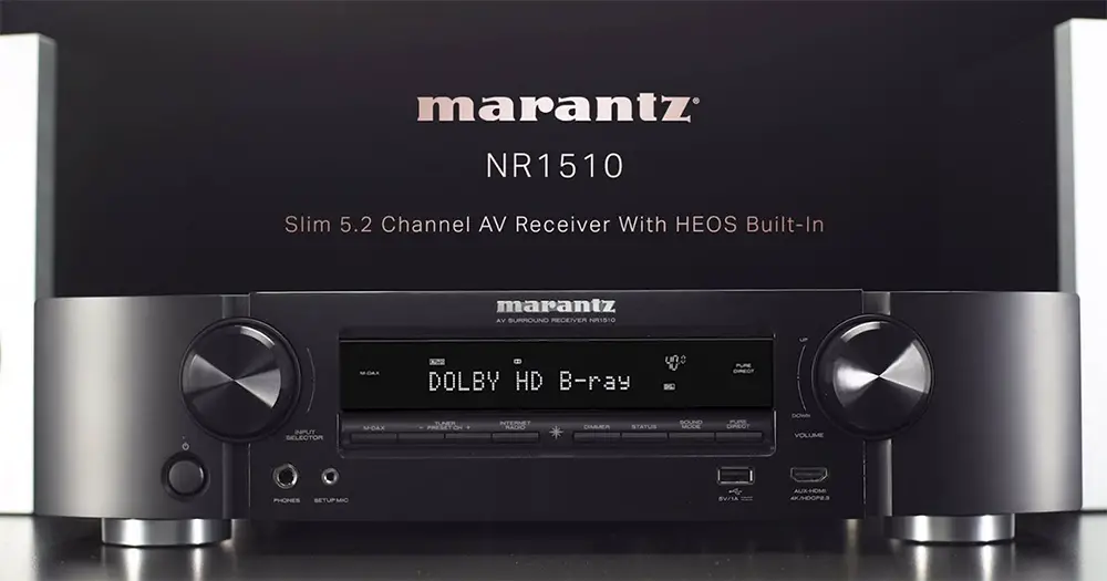 Marantz NR1510 Review (5.2 CH 4K AV Receiver)