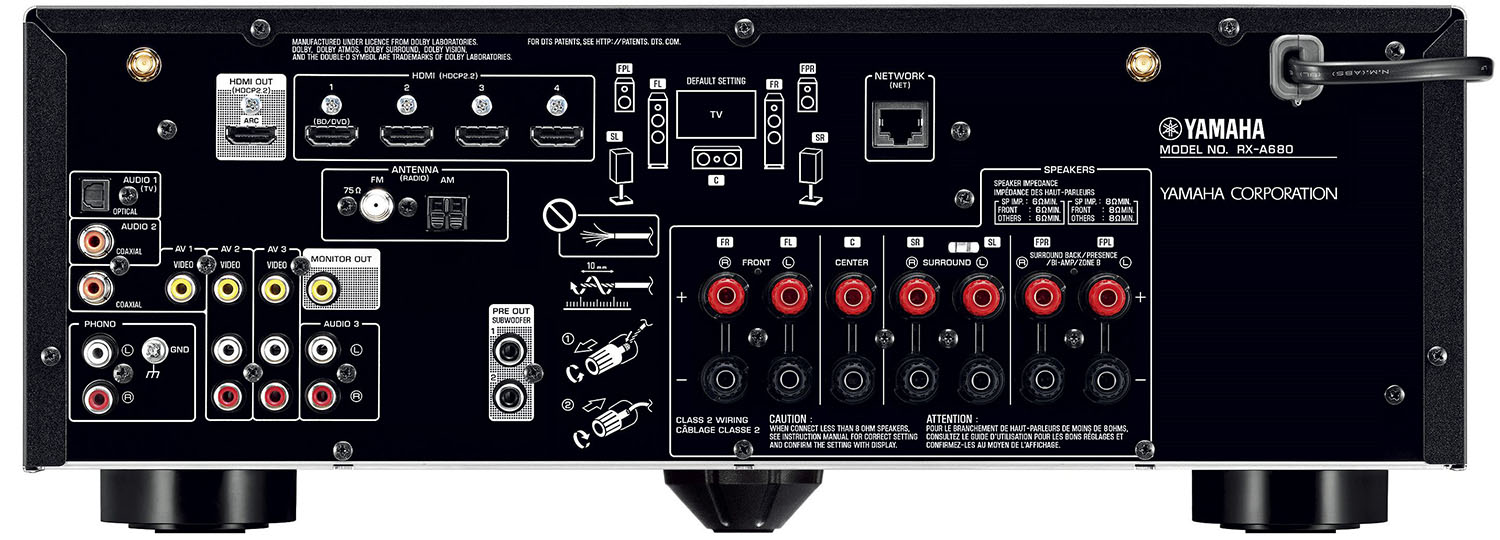Yamaha RX-A680 Review (7.2 CH 4K AV Receiver)