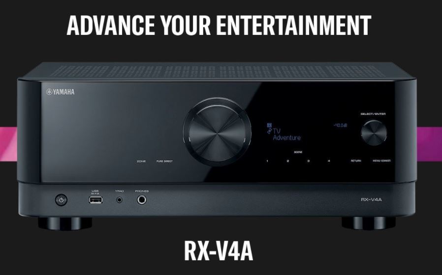 Yamaha RX-V4A Review (5.2 CH 8K AV Receiver)