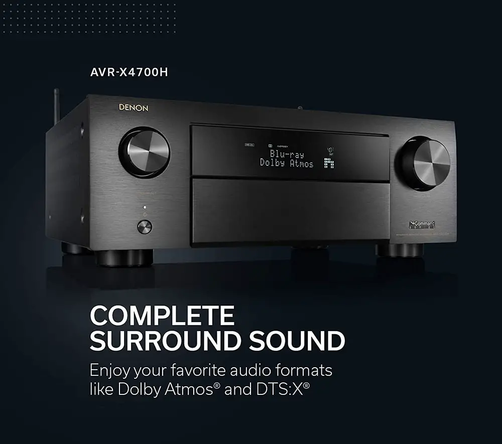 Denon AVR-X4700H Review (9.2 CH 8K AV Receiver)