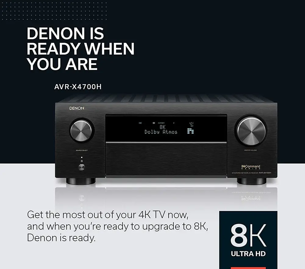 Denon AVR-X4700H Review (9.2 CH 8K AV Receiver)