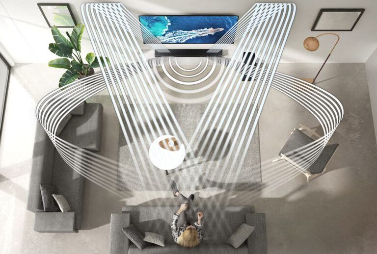 Samsung HWQ700A Review (3.1.2CH Dolby Atmos Soundbar) HME