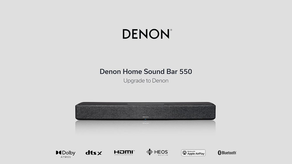 Denon Home Sound Bar 550 Review (4.0 CH Dolby Atmos Soundbar)