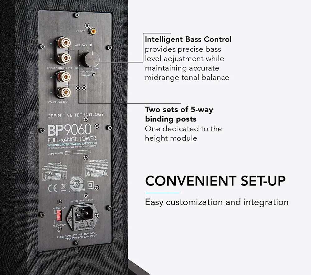 Definitive Technology BP9060 Review (Floorstanding Loudspeaker)