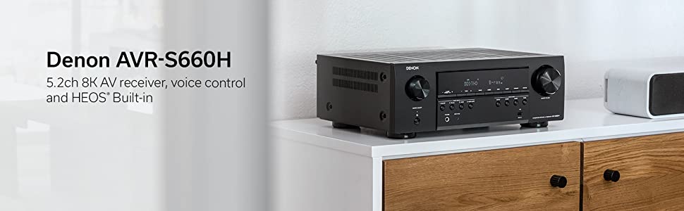 Denon AVR-S660H Review (5.2 CH 8K AV Receiver)