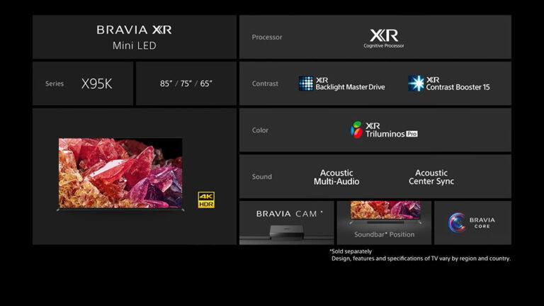 Sony X95k Review 2022 4k Mini Led Tv Hme