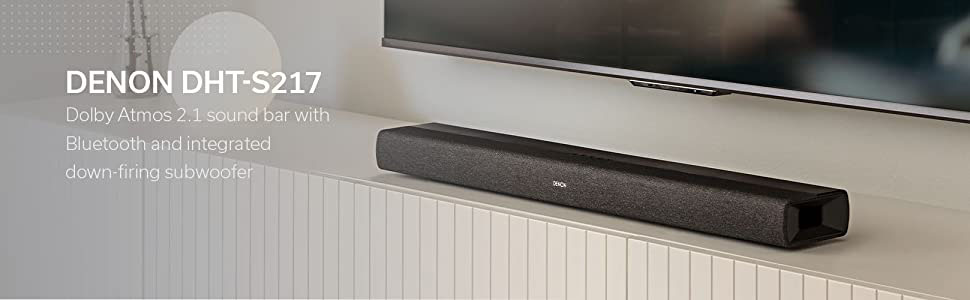 Denon DHT-S217 Review (2.1 CH Dolby Atmos Soundbar)