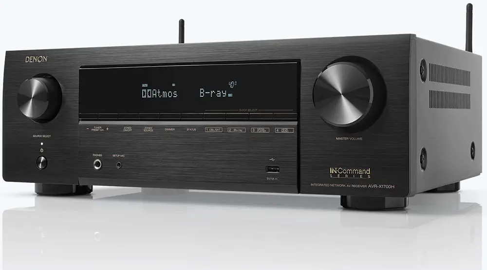 Denon AVRX1700H Review (7.2 CH 8K AV Receiver) HME