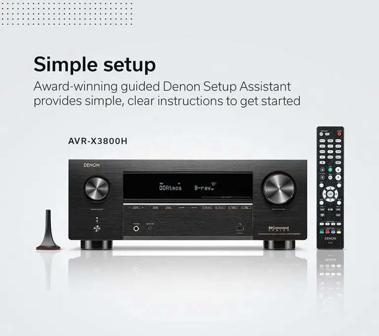 Denon AVR-X3800H Review (9.4 CH 8K AV Receiver) | HME