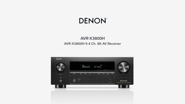 Denon AVR-X3800H Review (9.4 CH 8K AV Receiver)