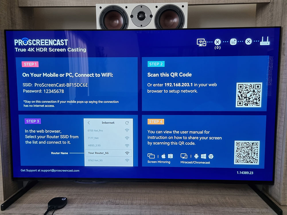 ProScreenCast SC01 Review (4K Wireless Display Adapter)