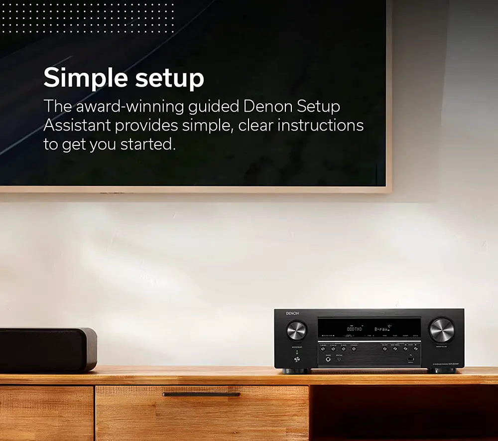 Denon AVR-S570BT Review (5.2 CH 8K AV Receiver)