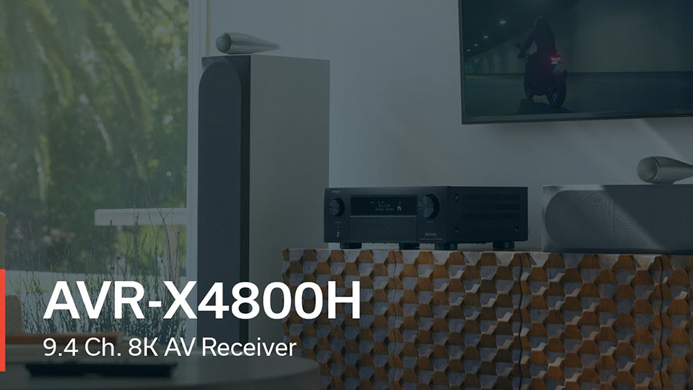Denon AVR-X4800H Review (9.4 CH 8K AV Receiver)