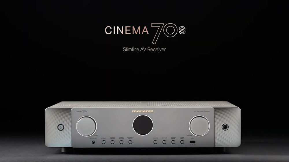 Marantz Cinema 70s Review (7.2 CH 8K Slimline AV Receiver)