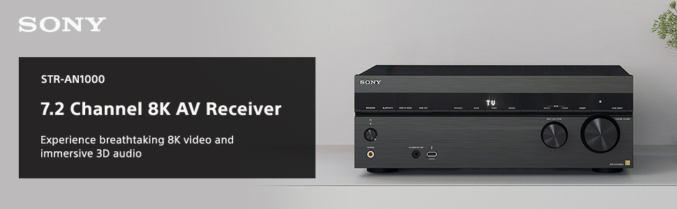 Sony STR-AN1000 Review (7.2 CH 8K AV Receiver)