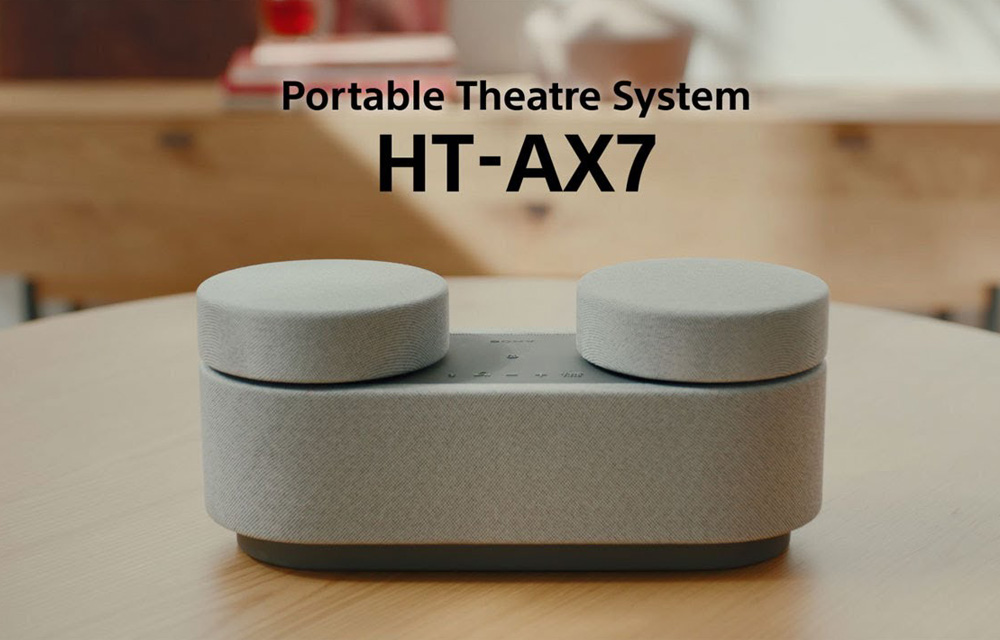 Sony announces HT-AX7 Portable Theater System