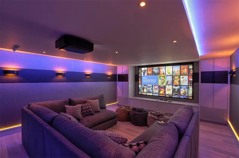 Home Theater Lighting Ideas for Beginners | Home Media Entertainment