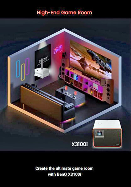 BenQ X3100i Review (4K LED DLP Projector) | Home Media Entertainment