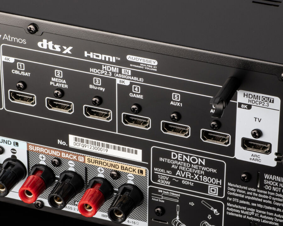 Denon AVR-X1800H Review (7.2 CH 8K AV Receiver) | Home Media Entertainment